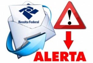 Alerta: mensagens eletrnicas (e-mails) falsas em nome da Receita Federal