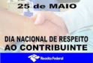 Dia nacional de respeito ao contribuinte